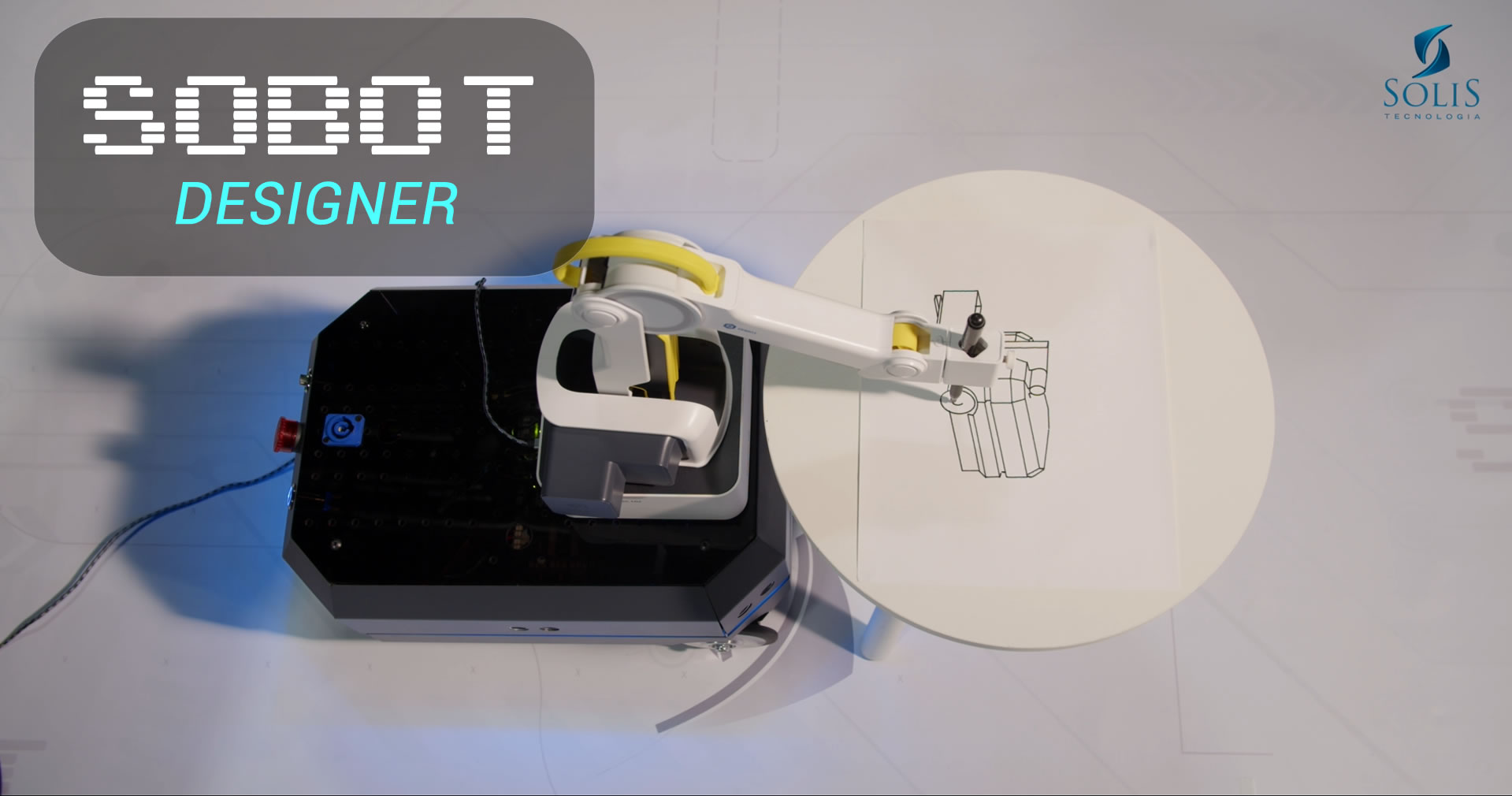 SoBot Designer em operação