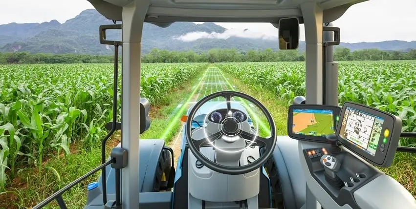 Maquinário agrícola autônomo