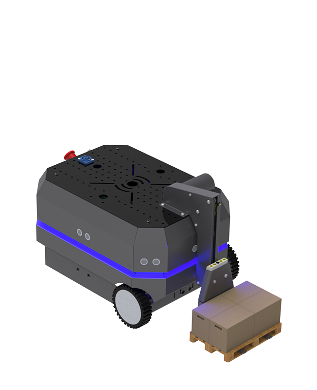 SoBot Logistic — robô autônomo para transporte de paletes